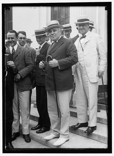 PRESS CORRESPONDENTS WITH SECRETARIES LANE AND DANIELS