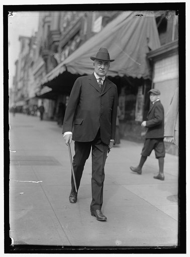 HARDING, WARREN GAMALIEL. SENATOR FROM OHIO, 1915-1921. PRESIDENT OF THE UNITED STATES, 1921-1923