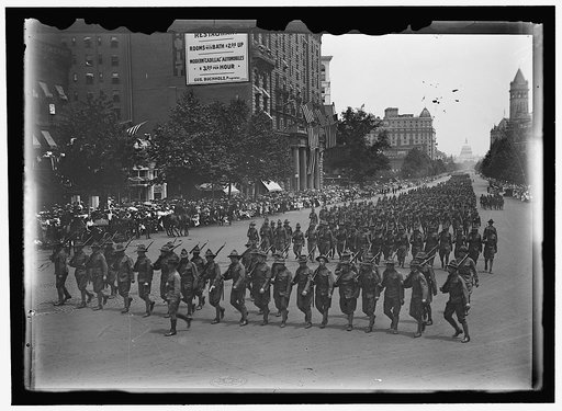 PREPAREDNESS PARADE. D.C. NATIONAL GUARD