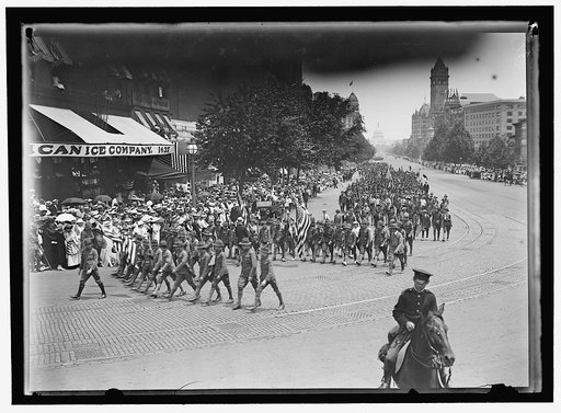 PREPAREDNESS PARADE. D.C. NATIONAL GUARD