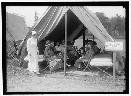 RED CROSS, AMERICAN. WOMEN'S NATIONAL SERVICE SCHOOL; RED CROSS INSTRUCTIONS IN CARE OF SICK