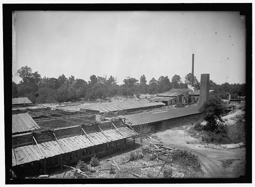BRICK YARD NEAR MOUNT VERNON, VA.