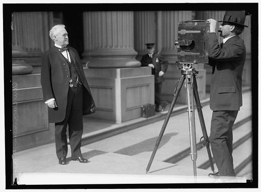 OVERMAN, LEE SLATER. SENATOR FROM NORTH CAROLINA, 1903-1933. BEFORE MOVIE CAMERA