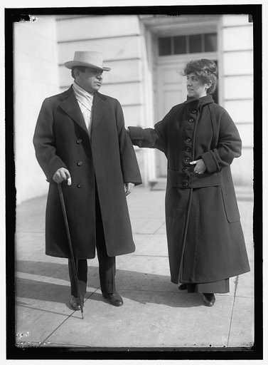 SCHALL, THOMAS DAVID. REP. FROM MINNESOTA, 1915-1925; SENATOR, 1925-1936. WITH WIFE