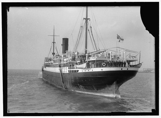 APPAM, [S.S.] BRITISH SHIP CAPTURED BY GERMANS, INTERNED IN U.S.