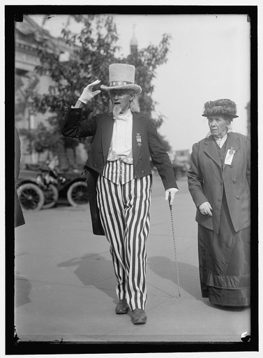 PREPAREDNESS PARADE 'UNCLE SAM'