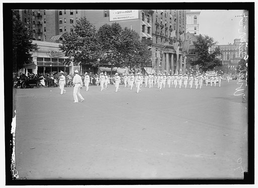 PREPAREDNESS PARADE. UNITS OF CIVILIANS IN PARADE