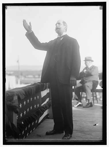 HUGHES, CHARLES EVANS. GOVERNOR OF NEW YORK, 1907-1910; ASSOCIATE JUSTICE OF SUPREME COURT, 1910-1916; CHIEF JUSTICE, 1930-
