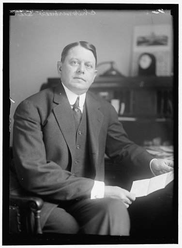 CHIPERFIELD, BURNETT MITCHELL. REP. FROM ILLINOIS, 1915-1917