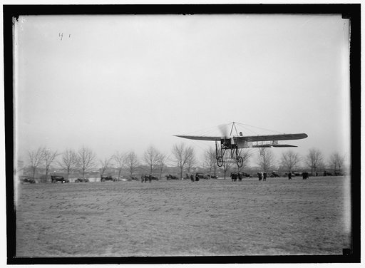 DOMENJOS, JUAN, OF SOUTH AMERICA, AVIATOR. WITH BLERIOT OR ANTOINETTE PLANE. PAN AMERICAN SCIENCE CONGRESS