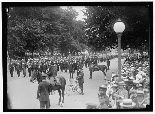 PREPAREDNESS PARADE. UNITS OF CIVILIANS IN PARADE