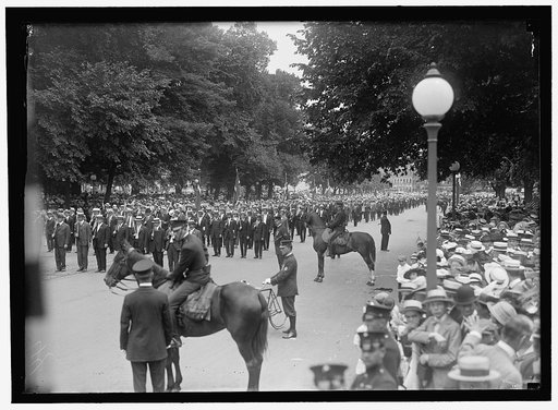 PREPAREDNESS PARADE. UNITS OF CIVILIANS IN PARADE