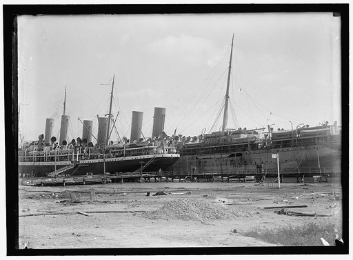 GERMAN SHIPS. INTERNED SHIPS