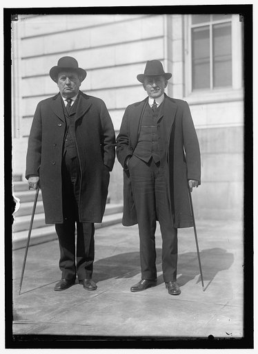 BANKHEAD, JOHN HOLLIS. REP. FROM ALABAMA, 1887-1907; SENATOR, 1907-1920. WITH SON, WILLIAM B. BANKHEAD