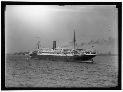 APPAM, [S.S.] BRITISH SHIP CAPTURED BY GERMANS, INTERNED IN U.S.