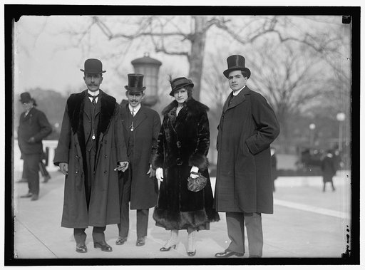 PAN AMERICAN SCIENTIFIC CONGRESS. COSTA RICAN GROUP: EDUARDO J. PINTO, CHAIRMAN; FELIPE GONZALES; MISS DE LA GUARDIA; DR. OREAMUNO