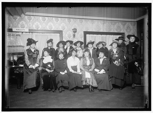 PAN AMERICAN SCIENTIFIC CONGRESS. LADIES WHO WERE AIDES AT THE CONGRESS. SEATED FRONT: MISS ARIVERO OF CUBA; MISS MAUD SCRUGGS, U.S.; MISS MORALES, PANAMA; MRS. T.C. DAWSON, U.S.; MADAME MANSANTO, VENEZUELA; MISS Y. CORTINA, CUBA. STANDING REAR: MRS. R.H. VERFELD, MANILA; MRS. E.M. AMORES, CUBA,; MR