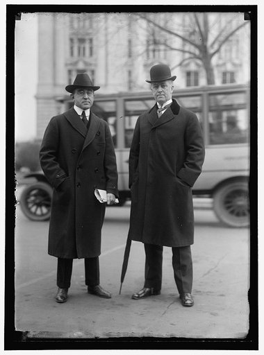 BRENT, THEODORE, SHIPPING BOARD; DENMAN, WILLIAM, SHIPPING BOARD CHAIRMAN