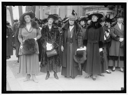WOMAN SUFFRAGE PICKETS