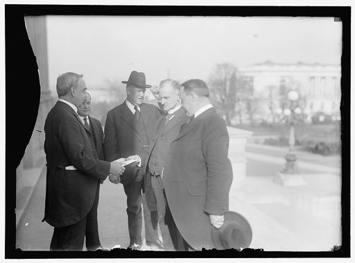 SAULSBURY, WILLARD. SENATOR FROM DELAWARE, 1913-1919. LEFT