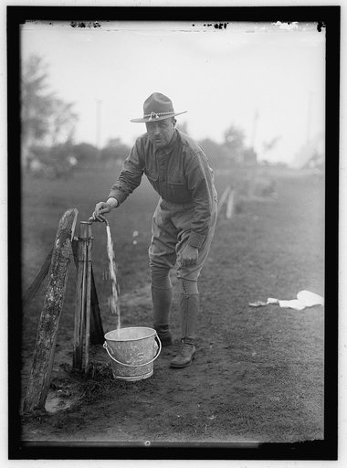 PLATTSBURG RESERVE OFFICERS TRAINING CAMP. THE PUMP