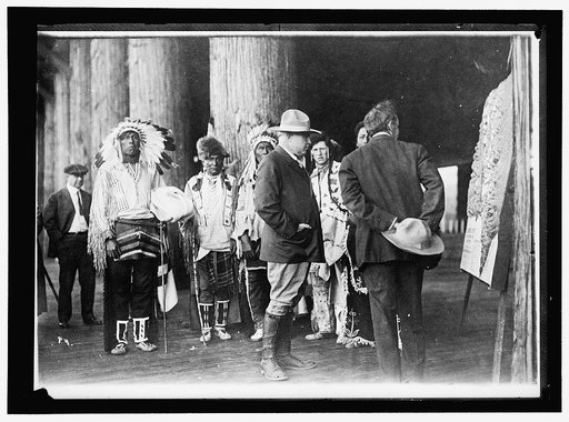 INDIANS, AMERICAN. SEC. LANE AND INDIANS