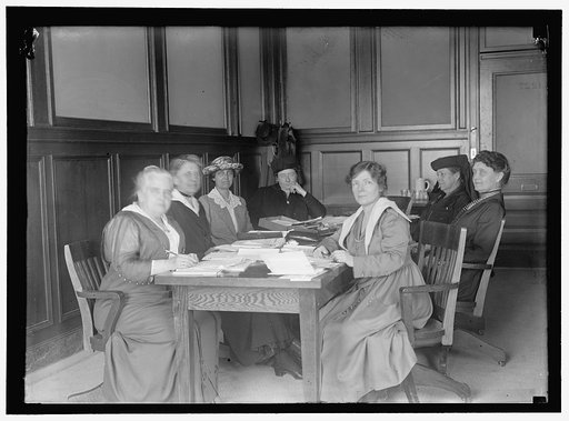 WOMAN'S COMMITTEE. COUNCIL OF NATIONAL DEFENSE. DR. ANNA HOWARD SHAW; IDA M. TARBELL; MRS. STANLEY McCORNICH; MAUD WETMORE; ANTIONETTE FUNK; MRS. JOSIAH COWLES; MRS. JOSEPH LAMAR