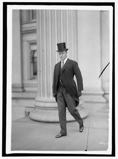 PETERS, ANDREW JAMES. REP. FROM MASSACHUSETTS, 1907-1914; ASST. SECRETARY TREASURY, 1914-1917; MAYOR OF BOSTON, 1918-1922