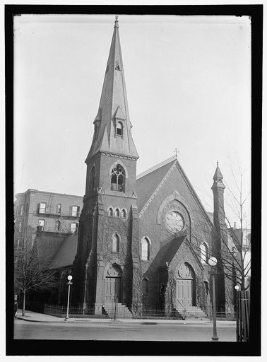 ALL SOUL'S CHURCH, UNITARIAN. 14TH AND L STREETS, N.W.