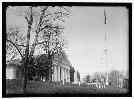 ARLINGTON MANSION. VIEW, INCLUDING L'ENFANT'S TOMB