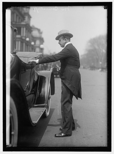 BERNSTORFF, COUNT J.H. VON. AMBASSADOR FROM GERMANY