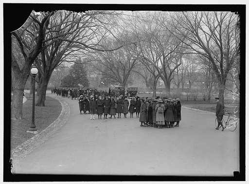 GIRL SCOUTS ON ELLIPSE