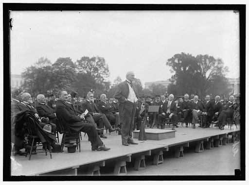 BIBLE SOCIETY OPEN AIR MEETING, EAST FRONT OF THE CAPITOL. CHAMP CLARK SPEAKING