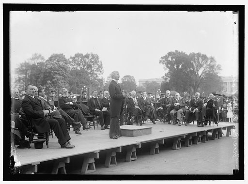 BIBLE SOCIETY OPEN AIR MEETING, EAST FRONT OF THE CAPITOL. VICE PRESIDENT MARSHALL SPEAKING