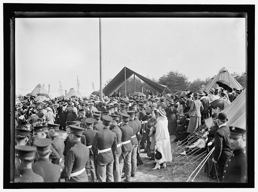 WOMAN'S NATIONAL SERVICE SCHOOL, UNDER WOMAN'S SECTION, NAVY LEAGUE. REVIEW