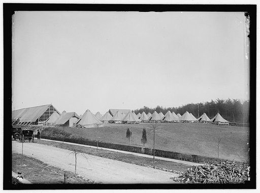 WOMAN'S NATIONAL SERVICE SCHOOL, UNDER WOMAN'S SECTION, NAVY LEAGUE. CAMP; GENERAL VIEW