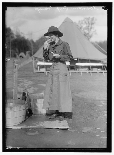 WOMAN'S NATIONAL SERVICE SCHOOL, UNDER WOMAN'S SECTION, NAVY LEAGUE. REVIEW