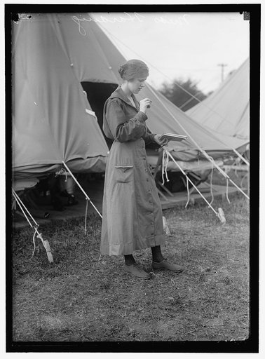 WOMAN'S NATIONAL SERVICE SCHOOL, UNDER WOMAN'S SECTION, NAVY LEAGUE. ELIZABETH HARDING