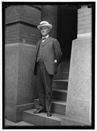 GREGORY, THOMAS WATT. ATTORNEY GENERAL OF THE U.S., 1914-1919