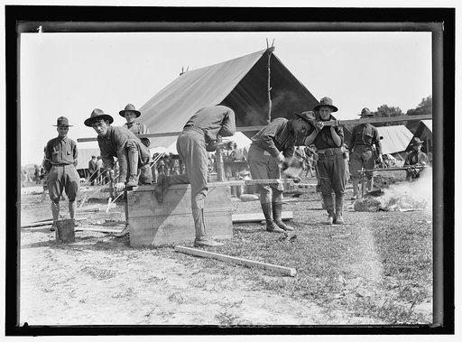 NATIONAL GUARD OF D.C. IN CAMP