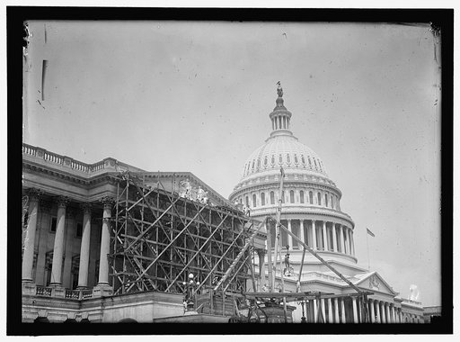 CAPITOL, U.S. PEDIMENT ON HOUSE FRONT; SCULPTURE BY PAUL BARTLETT