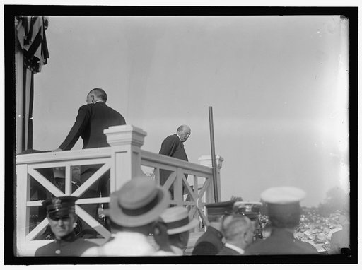 SHADOW LAWN, NJ. SUMMER WHITE HOUSE. NOTIFICATION CEREMONIES. SEN. OLLIE JAMES, RIGHT