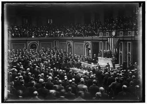 CONGRESS, WILSON BEFORE... FEBRUARY 3, 1917