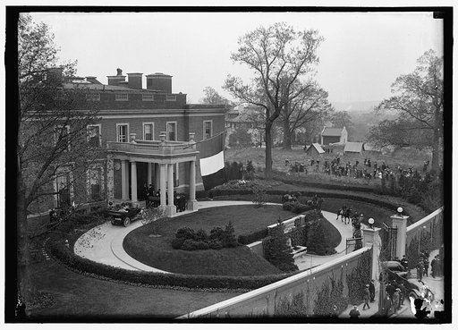 FRENCH COMMISSION TO U.S. RESIDENCE OF HENRY WHITE, LOANED TO COMMISSION