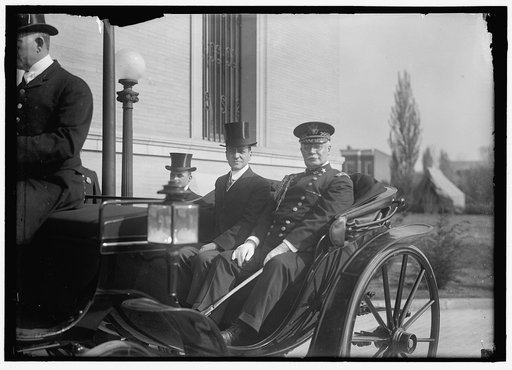 BAKER, NEWTON DIEHL. SECRETARY OF WAR, 1916-1921. WITH GENERAL SCOTT