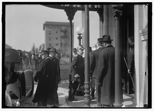 BRITISH COMMISSION TO U.S. ARRIVAL AT LONG RESIDENCE