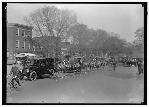 BRITISH COMMISSION TO U.S. EN ROUTE TO RESIDENCE OF BRECKINRIDGE LONG