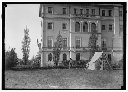 LONG, BRECKENRIDGE. 3RD ASST. SECRETARY OF STATE, 1918. RESIDENCE, LOANED TO BRITISH COMMN.; EXTERIORS