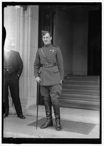 BRITISH COMMISSION TO U.S. MAJ. L.W.B. REES
