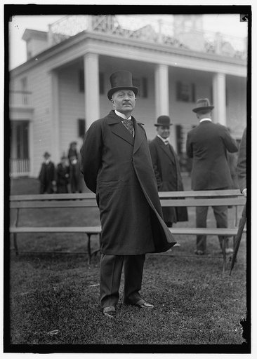 ALLIED COMMISSION TO U.S. SEATED ON LAWN: STANDING, VIVIANI